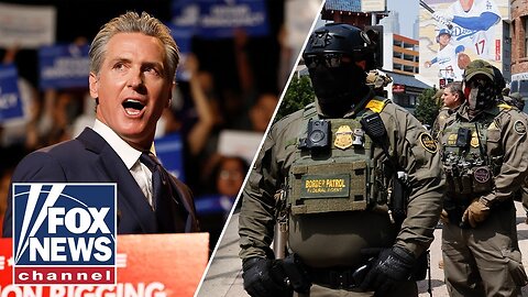 Newsom MELTS DOWN after Border Patrol rains on parade