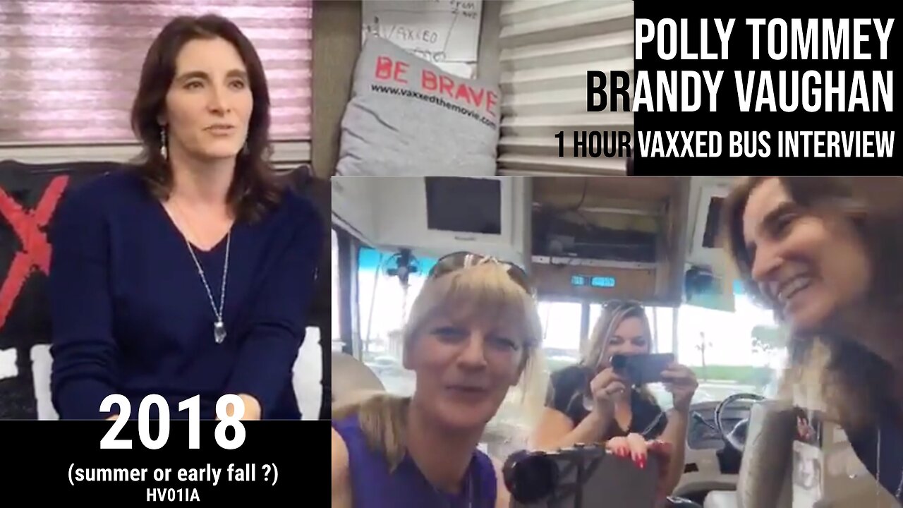 (2018) Brandy Vaughan Vaxxed bus interview (Polly Tommey) Learned to question Pharma, u should too!