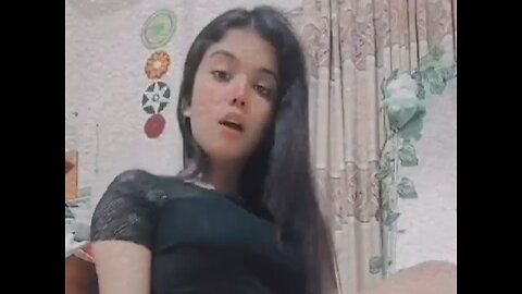 Girl amature dance video