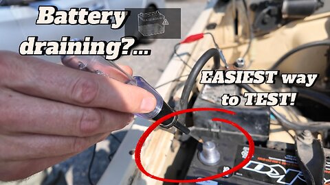 HOW TO: EASILY test for a Parasitic Draw (open circuit, short circuit)...in about 30 seconds!