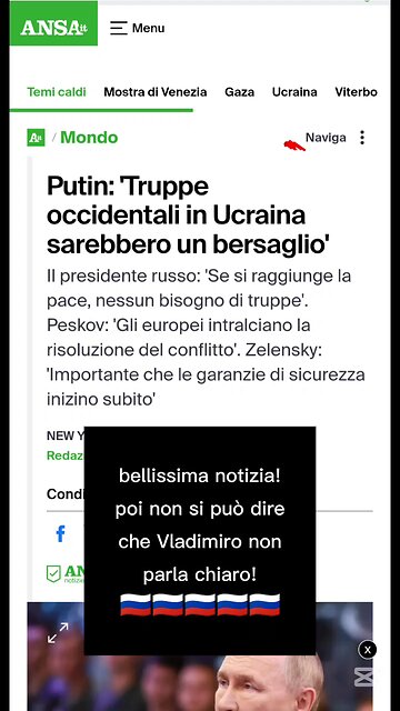 la notizia del giorno