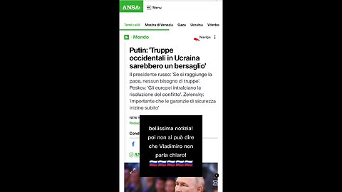 la notizia del giorno