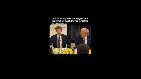 Donald Trump meeting with all Business men