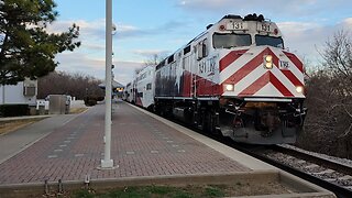 Railfanning Tour: Trinity Railway Express, Bell Station, DFW, TX, 2/12/2026