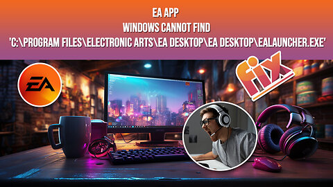 EA App Launching Error: Windows cannot find Program Files Electronic Arts EA Desktop FIX!