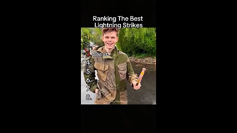 Best Lightning Strikes ⚡ | Perfectly Timed Moments Compilation 2025