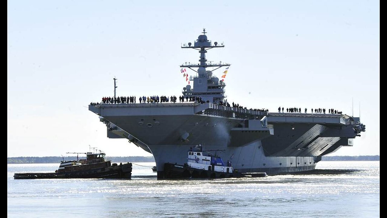US to Deploy $13B High-Tech Aircraft Carrier USS Gerald Ford