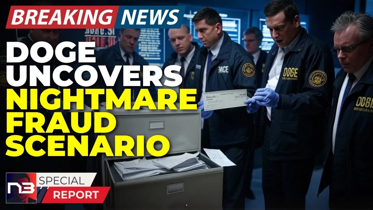 🚨BREAKING: Investigators REFUSE To Touch What DOGE Just Found In Government Files - Details SHOCKING