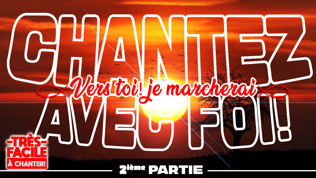 MAGNIFIQUE CHANT D'ESPÉRANCE POUR NOTRE SALUT!🙏❤️🙏- VERS TOI! JE MARCHERAI - 🙏❤️🙏 #maranatha #jesus
