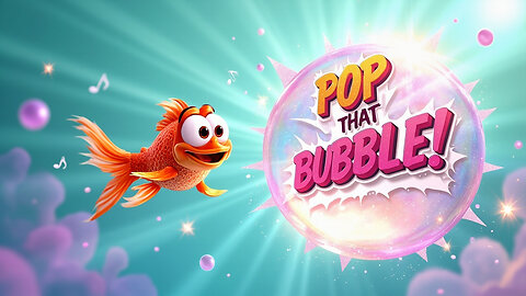 Pop That Bubble! 🫧🐠 A Joyful Animal Bubble Song for Kids