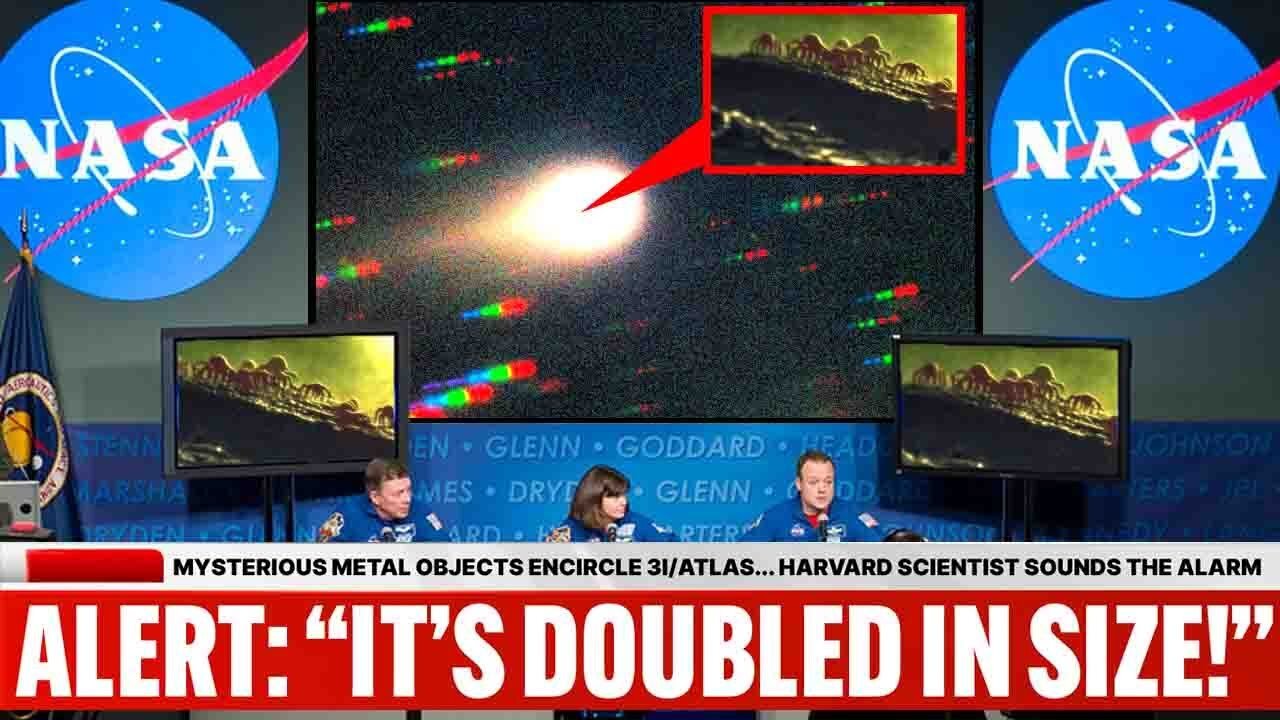 Mysterious Metal Objects Encircle 3I/ATLAS... Harvard Scientist Sounds the Alarm