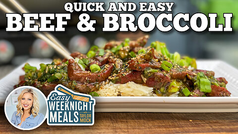 Quick and Easy Beef and Broccoli on the Blackstone Griddle