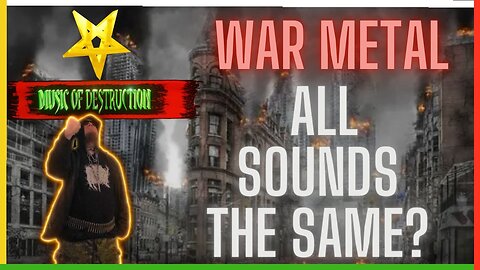 ☠Unveiling the Truth | Does War Metal Truly Sound The Same? ☠