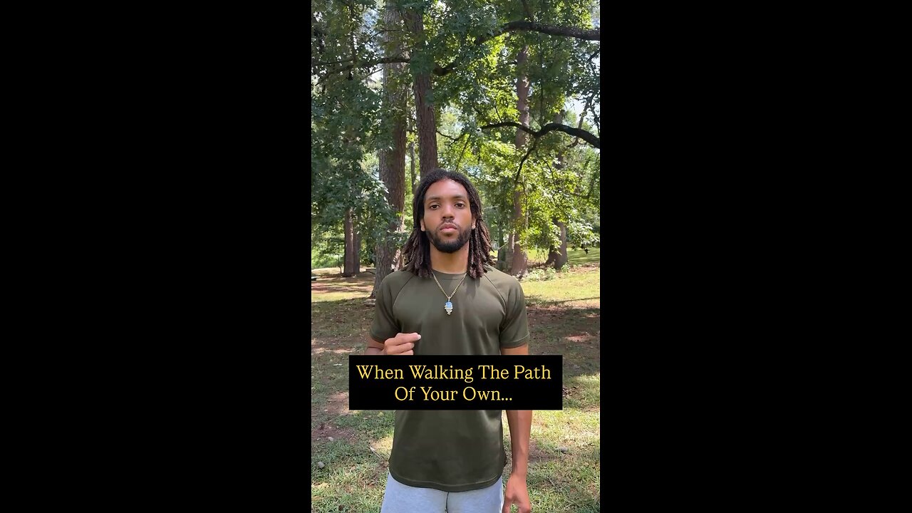 When Walking The Path Of Your Own… | Inspiration Is Key #life #love #positivity #fyp #real #truth