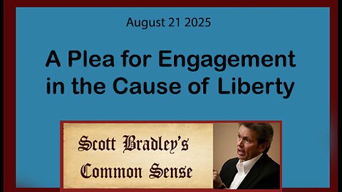 A Plea for Liberty