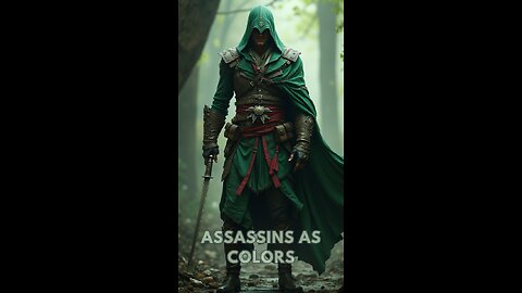 Assassins as Colors | AI Generated