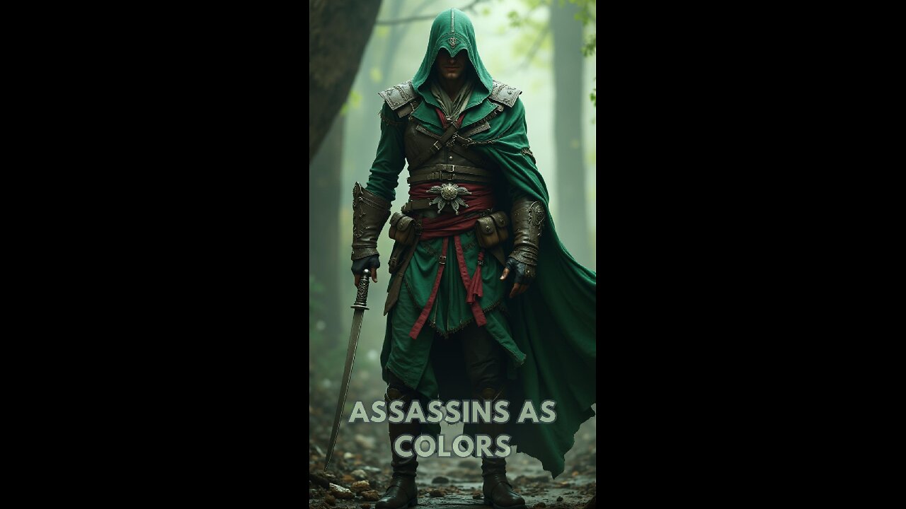 Assassins as Colors | AI Generated