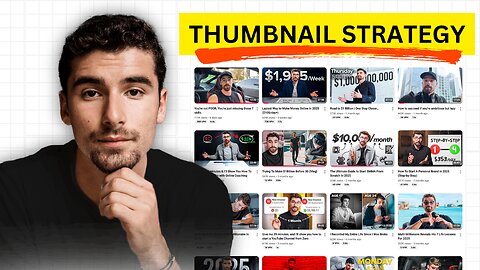 Iman Gadzhi's MULTI-MILLION Dollar Thumbnail Strategy (Revealed)