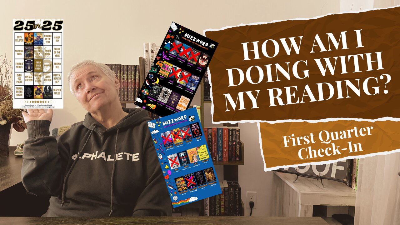 Quarterly Check on my Reading Challenges. How did I do? Was it bust or did I rock it?