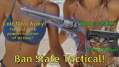 Colt 1860 Army RE-view! How Does It Stack Up Against A Double Stack? (Ban State Tactical)