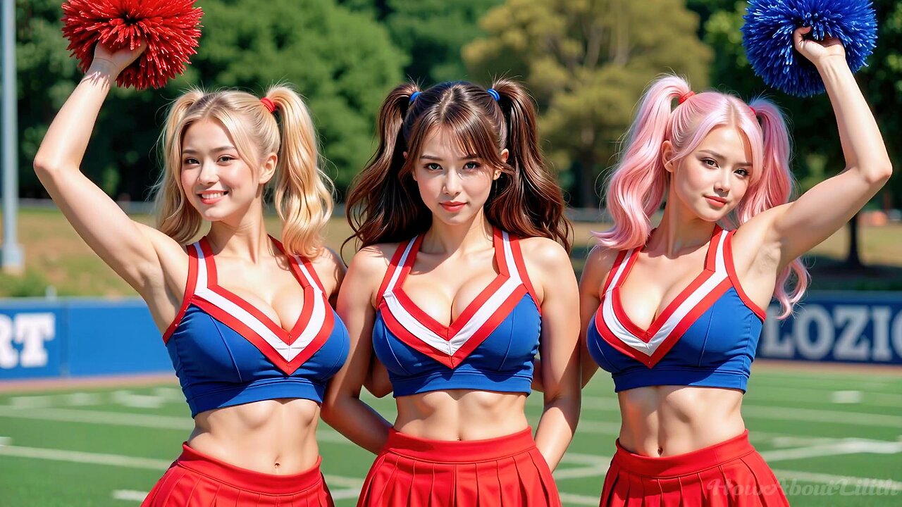AI Lookbook 4K | Cheer Runway: East Meets West | Official Music Video | Global Beauty Parade