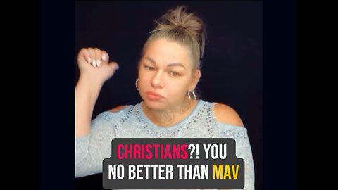 Bashing Christians, You Aren’t Any Better Than Mav! 😱 #ASL #signlanguage