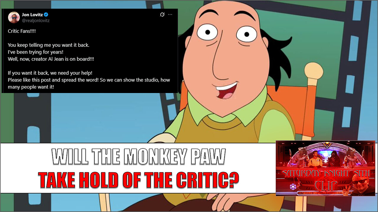 The Critic To Be Rebooted? It Stinks!