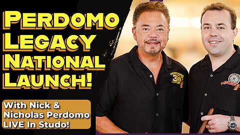 Perdomo Legacy Cigar National Launch
