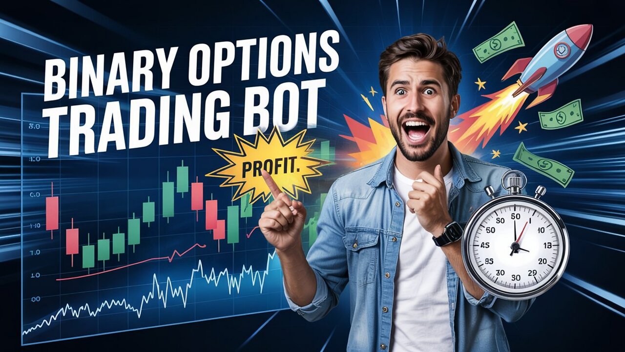 Binary Options Trading Bot | Binary Options Strategy | Trading AI Bot | 1-Min Strategy Binary Option