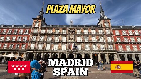 Exploring Madrid Spain: City Walking Tour Around Plaza Mayor