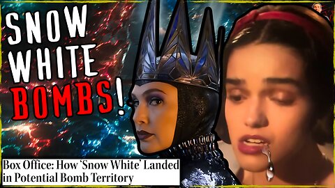 Snow White is Disney's Biggest FLOP and Rachel Zegler Blames YOU!