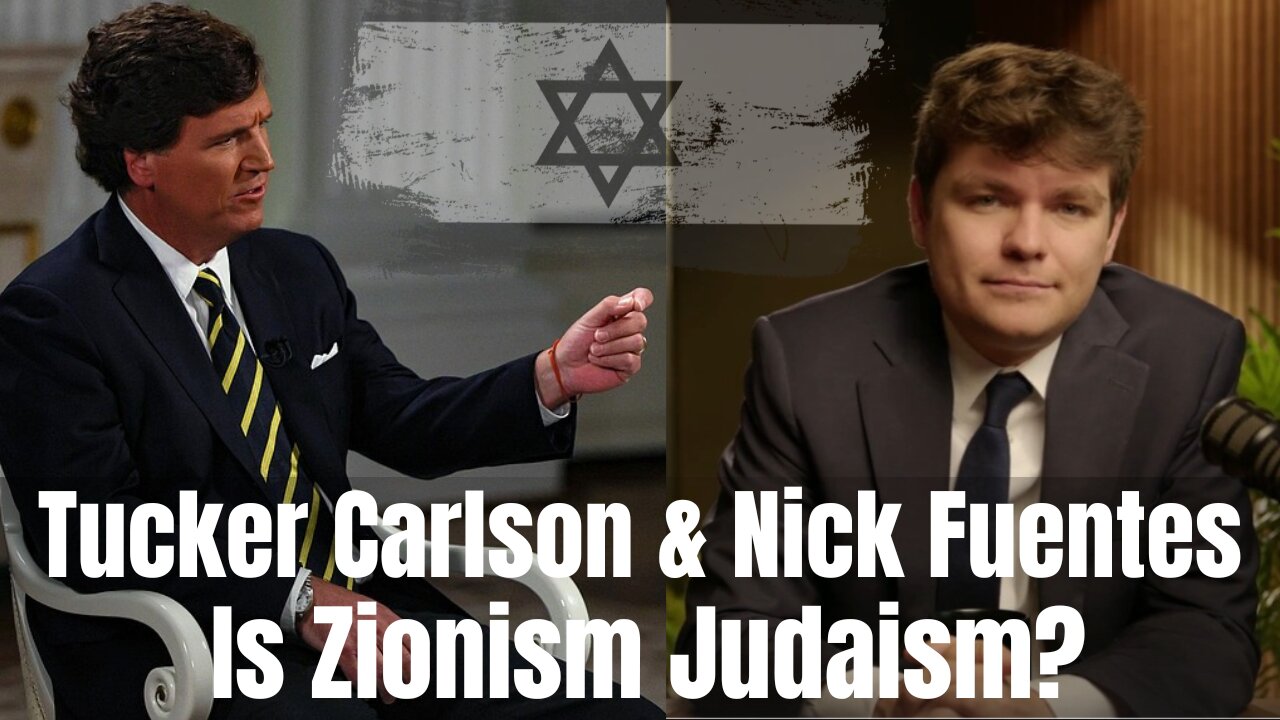 Tucker Carlson CONFRONTS Nick Fuentes: Is AIPAC Running America?
