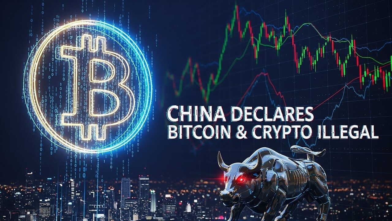 China Declares Bitcoin & Crypto Illegal
