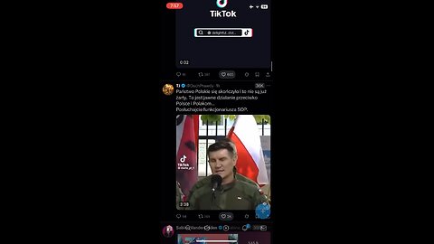 In Polish : soldiers about border security: no woman and children but young men coming undocumented