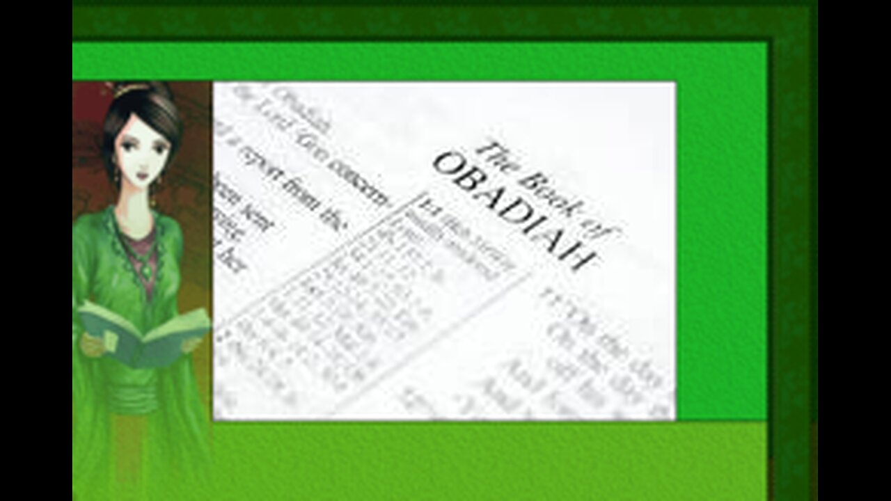 Introduction To The Book Of Obadiah (Trei Asar)