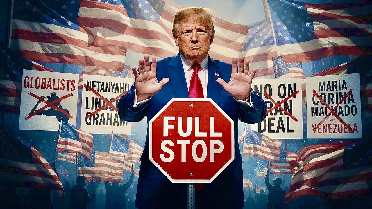 1/15/26 TRUMP STOPS REGIME CHANGE OPS: Iran/VZ/Israel/Globalist/MIC Vs. America!