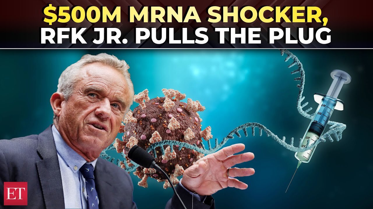 ‘mRNA is too risky’: RFK Jr. axes $500M vaccine projects, shocks pharma giants!