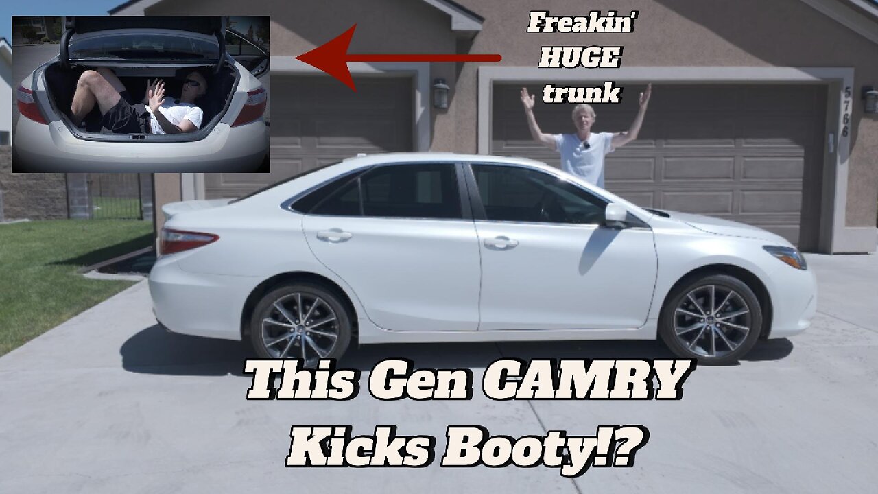 This thing is insanely good at what U picture a Toyota is supposed to do...2016 Toyota Camry Review!