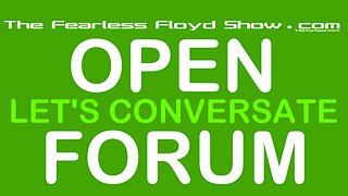 SUNDAY OPEN FORUM: Let's talk about Stuff!