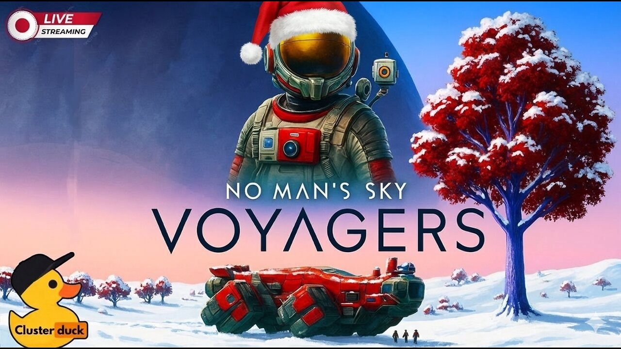 Christmas Day Underground Bunker Build - NO Man's Sky