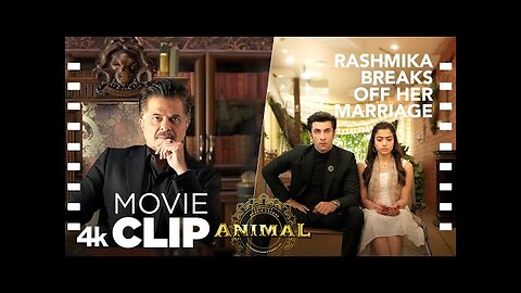 ANIMAL Movie Scene: Rashmika Breaks Off Her Marriage For Ranbir |Ranbir K,Anil K,Sandeep V,Bhushan K