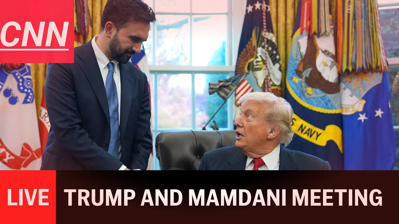 LIVE: Trump and Mamdani meeting at the White House (FULL)