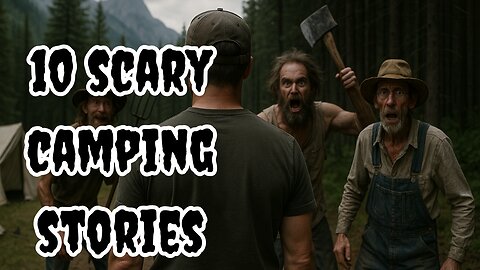 10 Scary Camping Stories WITH BACKGROUND MUSIC FOR RELAXING, STUDYING AND SLEEPING