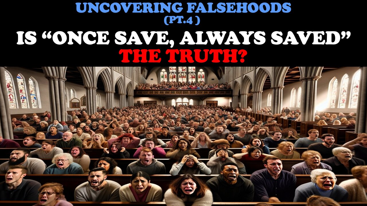 IS “ONCE SAVE, ALWAYS SAVED” THE TRUTH? UNCOVERING FALSEHOODS (PT. 4)
