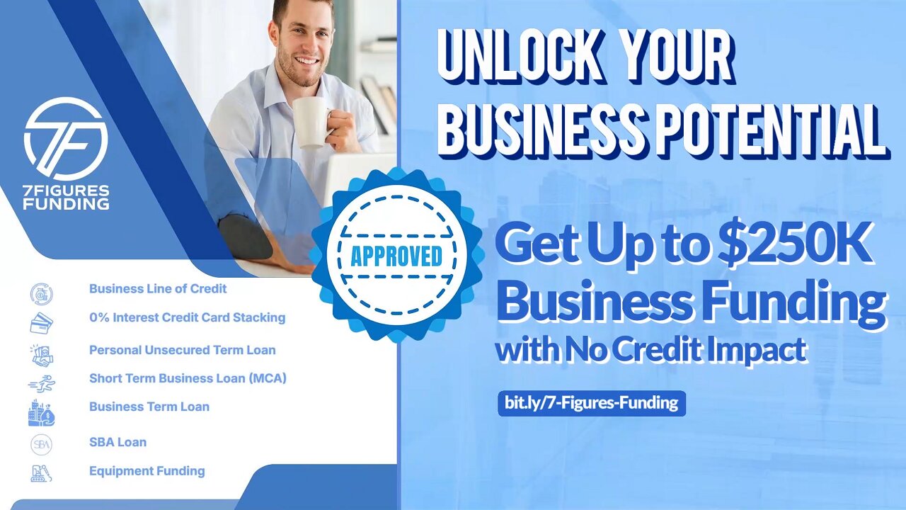 Unlock Your Business Potential | Get Up to $250K Business Funding with No Credit Impact