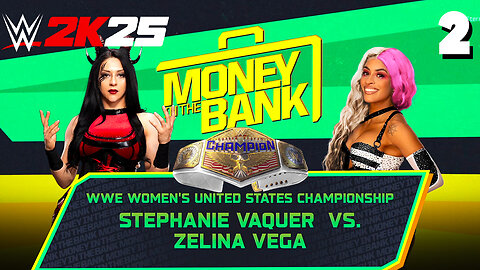 WWE 2K25 Money In The Bank - Match 2: The Dark Angel Has Arrived!