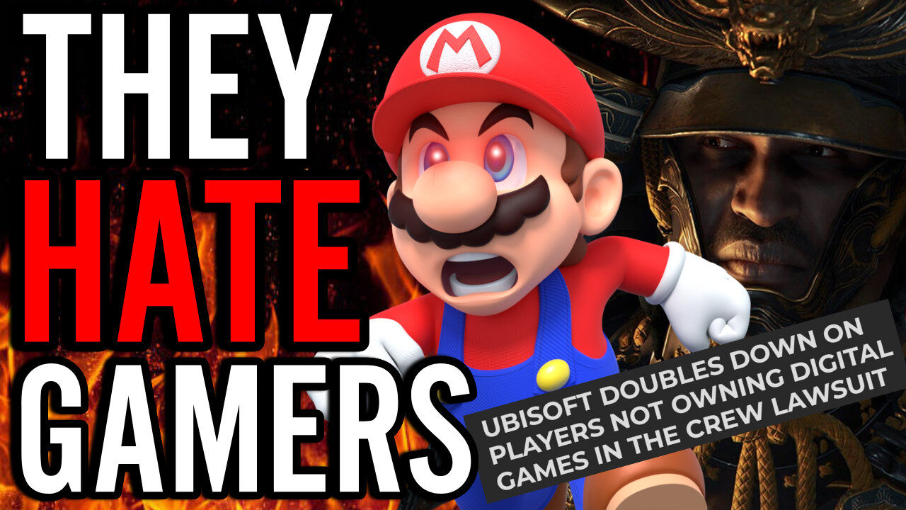 Ubisoft And Nintendo Are SCREWING Their Customers!! Ubisoft Claims You DON'T Own Your Games!!