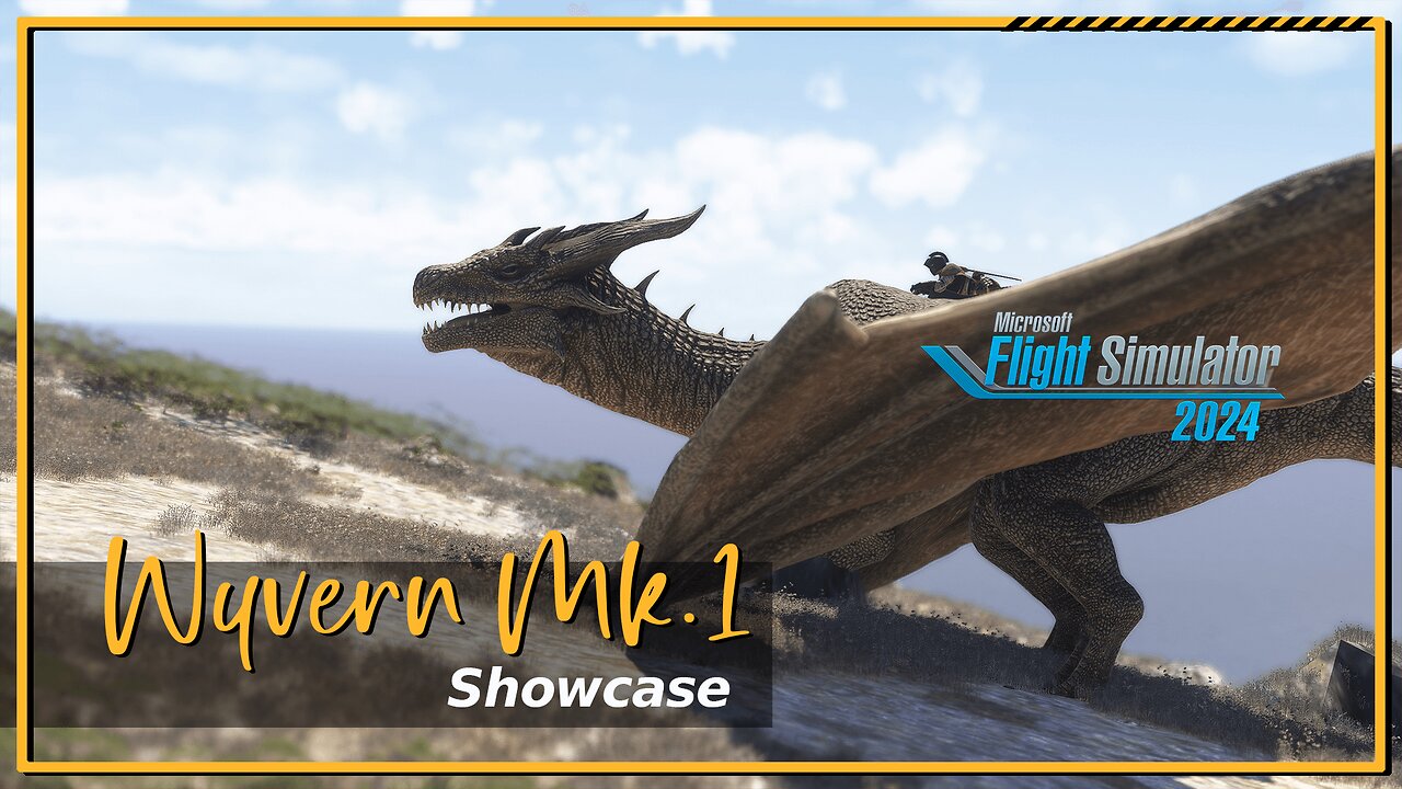 Flyable Wyvern in MSFS 2024