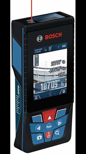BOSCH GLM400CL 400 Ft Blaze Outdoor Connected Laser Measure