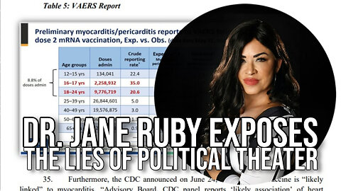 Dr. Jane Ruby Exposes the Lies of Political Theater